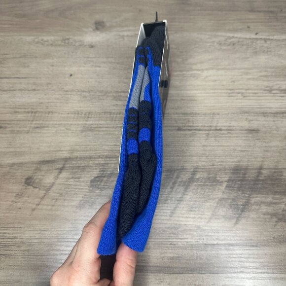 NWT UnderArmour UA Team Unisex Cushioned Crew Socks Size S/M (Royal Blue) - Picture 7 of 12